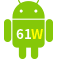 Aplicativo 61W para Android